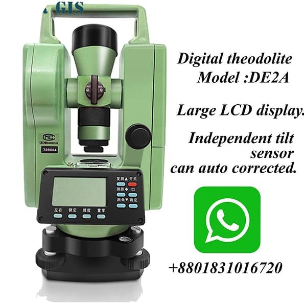 Theodolite Laser DADI DE2A, Digital Theodolite For Surveying – RTC Dhaka