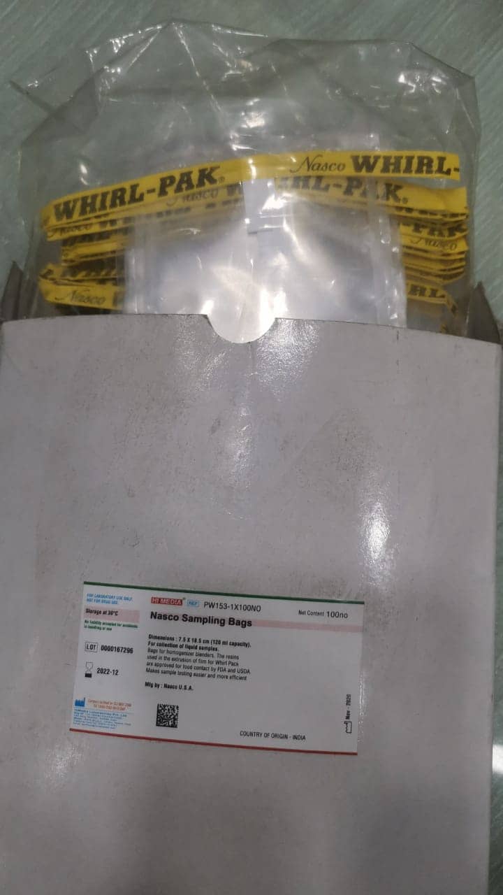 Sterile Sampling Bags for microbiological analyses – RTC Dhaka